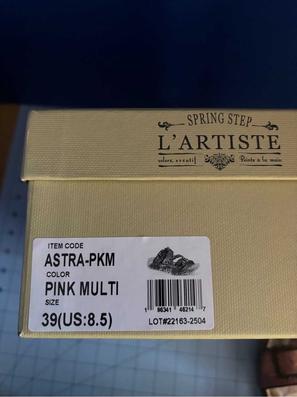 L’Artiste Astra sandal Pink multi 8.5 - Picture 7 of 8